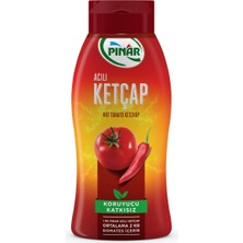 Pınar Acılı Ketçap 420 G (8'li Paket)