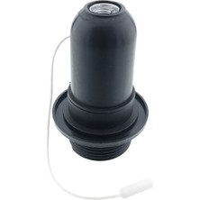 Tek-İş Tek-Iş Duy E-27 Ipli Siyah (4'li Paket)