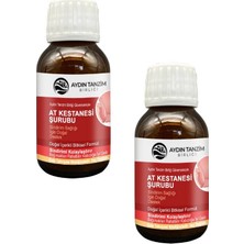 Bezos At Kestanesi Şurubu Rahat ve Hafif His Için 50 ml x 2 Ad.+Çörek Otu Yağı ile