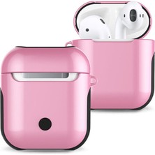 Bezos Airpods 2 (2.nesil) 3in1 Kılıf - Pembe