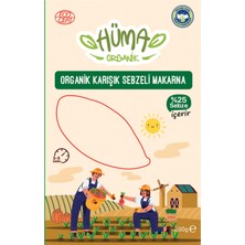 Hüma Organik Karışık Sebzeli Makarna 250 G (8'li Paket)