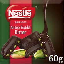 Nestle Antep Fıstıklı Bitter Kare Çikolata 60 G (8'li Paket)