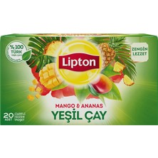 Lipton Mango Ananas Yeşil Çay 20'li 30 G (7'li Paket)