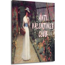 GLAZELLA Anti Valentines Club: Romantik Isyan Cam Tablo