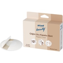 Getwell Beauty Göğüs Ucu Gizleme Bandı 24'lu (7'li Paket)
