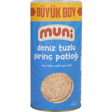 Muni Glutensiz Deniz Tuzu Patlağı Büyük Boy 150 G (6'li Paket)