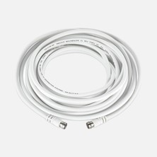 Mutlusan Tv Kablosu F Connector (U/6) 10 mt (2'li Paket)