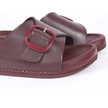 Chirpy Crimson Terlik Bordo 36-41 (4'li Paket)