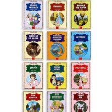 100 Temel Eser Hikâye Kitapları 12 Kitap Set | Gönül Yayınları | Dünya Klasikleri ve Türk Klasikleri | Ilkokul Ortaokul Okuma Kitabı Seti