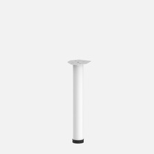 Tempo R60 Sehpa Ayağı 41 cm Beyaz (3'li Paket)