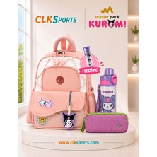 CLK Sports Master Pack Kolej Anaokulu Çantası , Kalem Çantası , Kuromi Suluk Matara Hediye