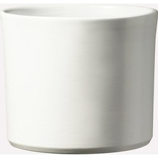 Soendgen Miami Saksı Mat Beyaz 24 cm (2'li Paket)