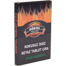Dörtel Beyaz Tablet Çıra 125G (8'li Paket)