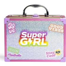 Martinelia Super Girl LED Işıklı Aynalı Makyaj Çantası