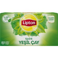 Lipton Yeşil Çay Bardak Poşet 20'li  30 G (7'li Paket)