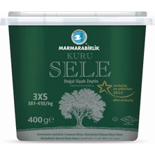 Marmarabirlik Marmara Birlik Sele Siyah Zeytin (3xs) 381-410 400 G (8'li Paket)