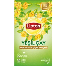 Lipton Osmanthus Çiçeği Aromalı Yeşil Çay 18'li 27 G (7'li Paket)