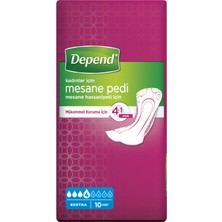 Depend Mesane Pedi Kadın Ekstra 10'lu (7'li Paket)