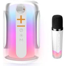 Bezos Pluse 8 Rgb Kablosuz Hoparlör - Beyaz