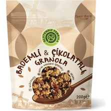 Glutensiz Fabrika Bademli & Çikolatalı Karabuğday Granola 200 G (8'li Paket)