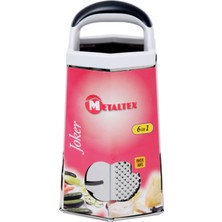Metaltex 6 Köşeli Rende (4'li Paket)