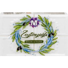 Migros Banyo Sabunu Zeytinyağlı 4 x 200 G (8'li Paket)