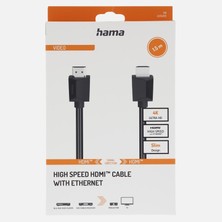 Hama Hs HDMI Kablo Siyah 1,5 Metre (5'li Paket)