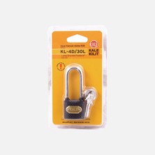 Kale Kilit 40 mm Uzun Kancalı Döküm Asma Kilit (5'li Paket)