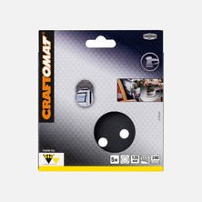Craftomat Eksantrik Zımpara 125 mm K240 Bfcc (5'li Paket)