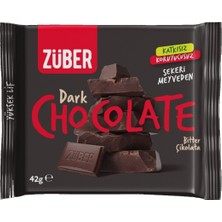 Züber Bitter Çikolata 42 G (8'li Paket)