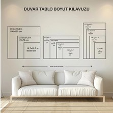 GLAZELLA Gossip Time Vintage Sanatsal Cam Tablo - Neşeli Duvar Dekoru