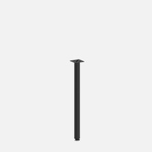 Tempo R32 Ince Sehpa Ayağı 41 cm Siyah (5'li Paket)