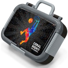 Coral High Basketbol Desenli Çelik Beslenme Kabı 39177