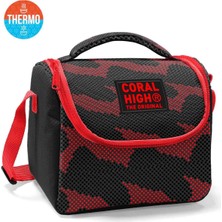 Coral High Kırmızı Desenli Beslenme Çantası 37133
