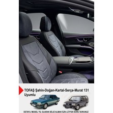 Arenza Serisi Lüks Oto Koltuk Kılıfı - (Tofaş Kartal-Şahin-Doğan-Serçe-Tempra Ile Uyumlu)
