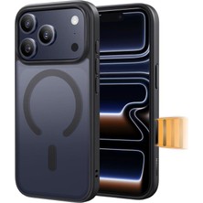 Ugreen iPhone 17 Pro Uyumlu Mıknatıslı Magsafe Tam Korumalı Darbe Emici - Mat Siyah
