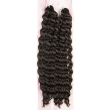 Nice Bulk Afro Su Dalgası / Kahverengi