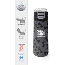 Coral High Yarasa Desenli Çelik Termos Matara 38126