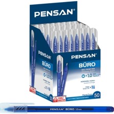 Pensan Mavi Tükenmez Kalem 1 Mm. 50 Lik Kutu 2021-2022