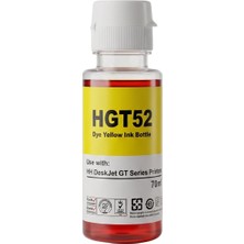 Bezos Hp GT52Y  **kutusuz** MOH56A Sarı Şişeli Mürekkep  70ML