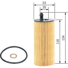 Purflux Yag Filtresi ( Bmw B37-47-48 / F10-15-20-30-G20-30 )