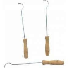 Marsilyan Metal Soba Kapak Açacağı - Ahşap Saplı - Güvenli Kullanım