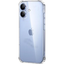 Ugreen iPhone 17 Uyumlu Darbe Emici, Kamera Korumalı Telefon Kılıfı - Şeffaf