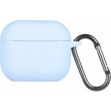 Bezos Airpods 3 (3.nesil) Hang Kılıf - Mavi