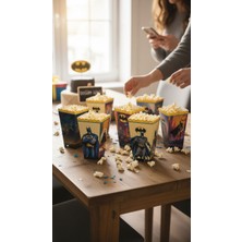 Cadde Süs Batman Temalı 8’li Popcorn Mısır Kutusu