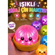 Pelüş Burada Işıklı Çin Mantısı Simli Işıklı Mantı