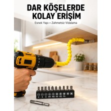 Savarga 12’li Akrobat Bits Vidalama Seti Esnek Uç Çok Yönlü Kullanım Yeni Nesil