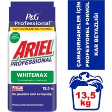 Ariel Whitemax 13,5 kg Professional Toz Çamaşır Deterjanı Beyaz Renkler