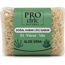 Pro Lific Natural Aloe Vera Doğal Kabak Lifli Sabun
