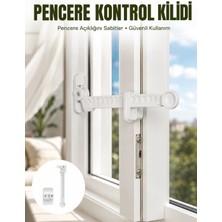 Savarga Içe Açılan Camlar Için Emniyet Kilidi Seti 3’lü Yeni Nesil